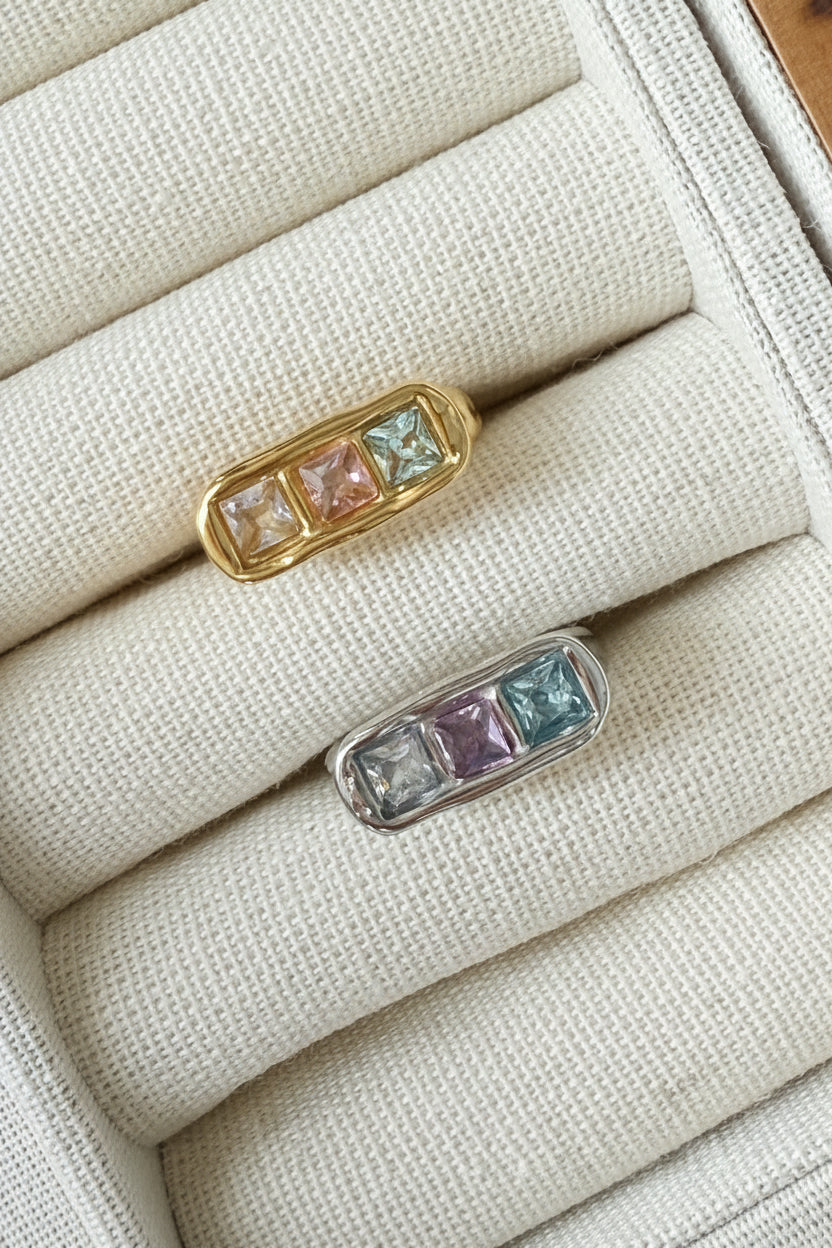 Anillo Isabella Dorado