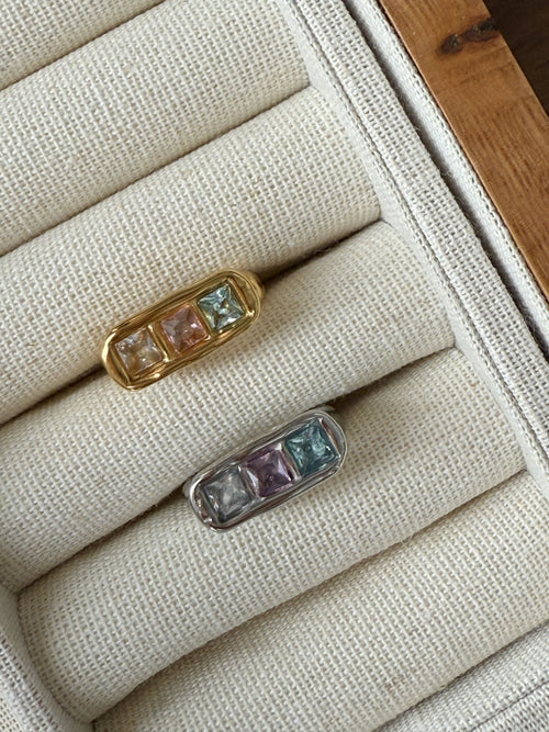 Anillo Isabella Plateado