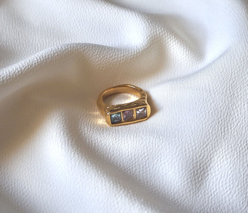 Anillo Isabella Dorado