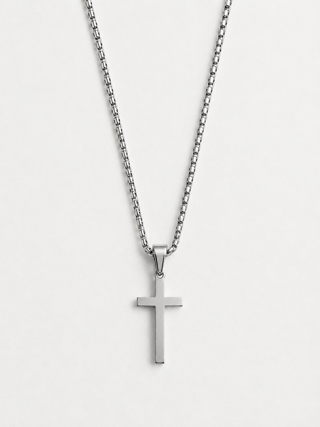 Colgante Croix Silver