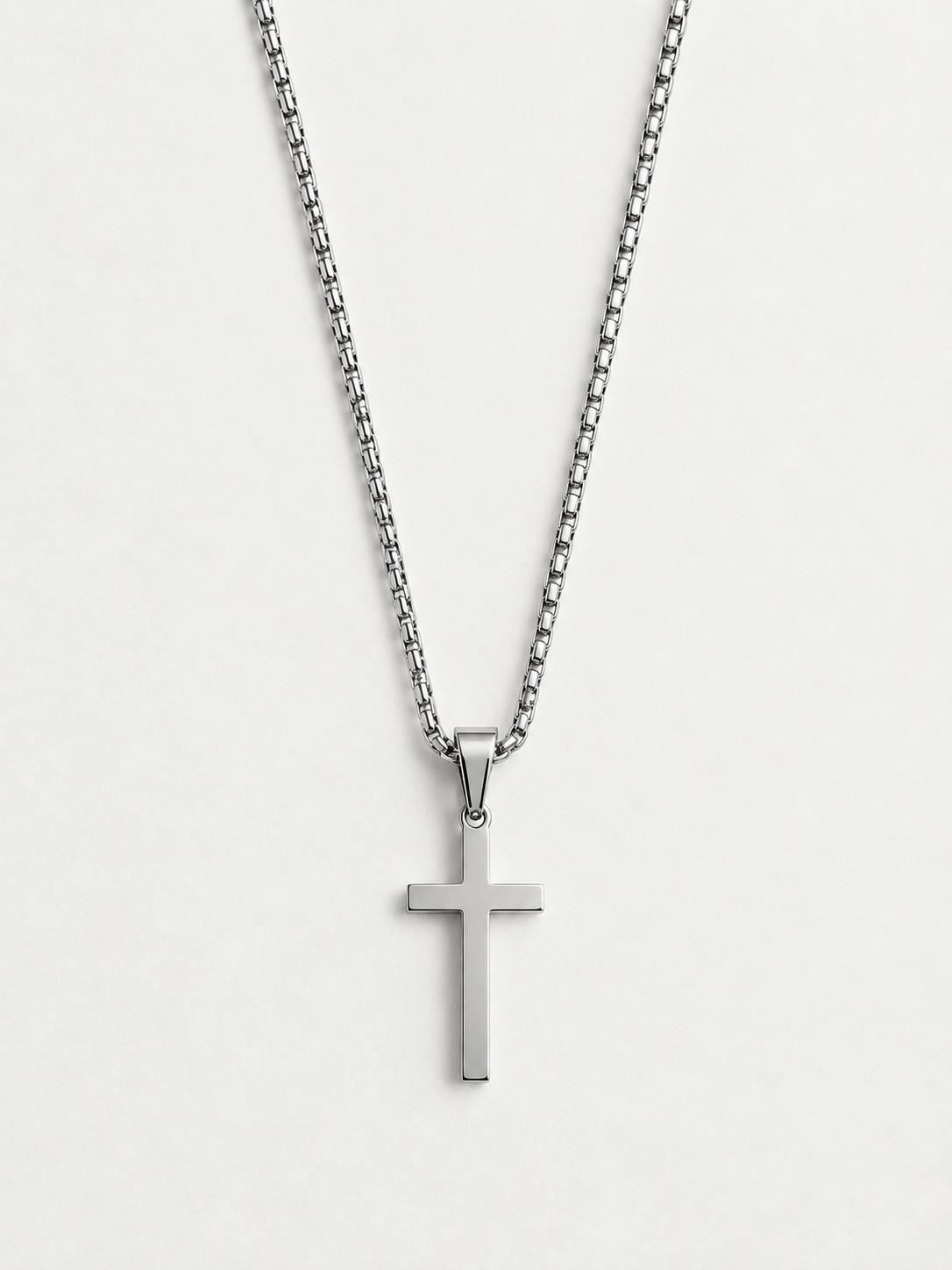 Colgante Croix Silver