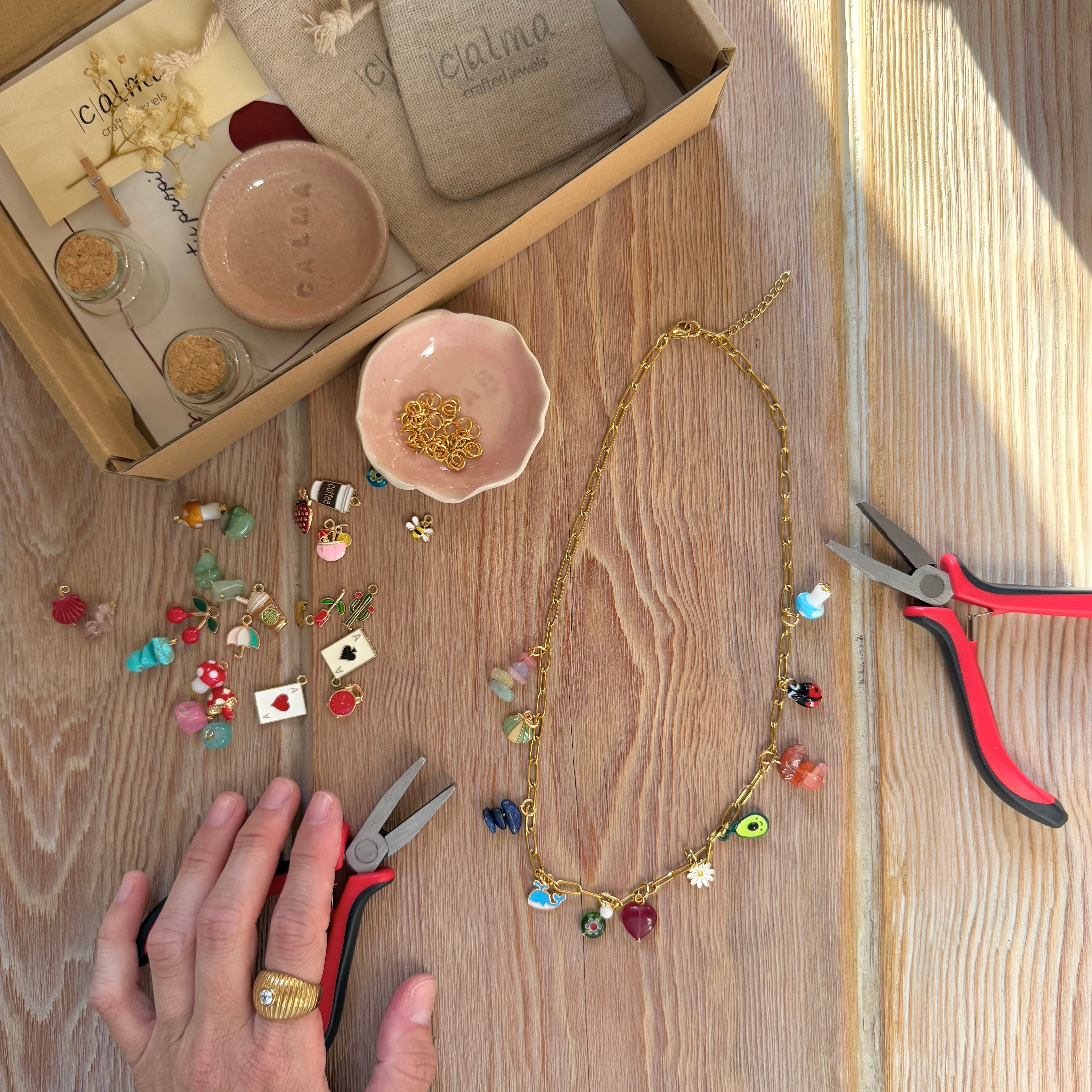 KIT Crea tu propia joya (Collar + Pulsera)