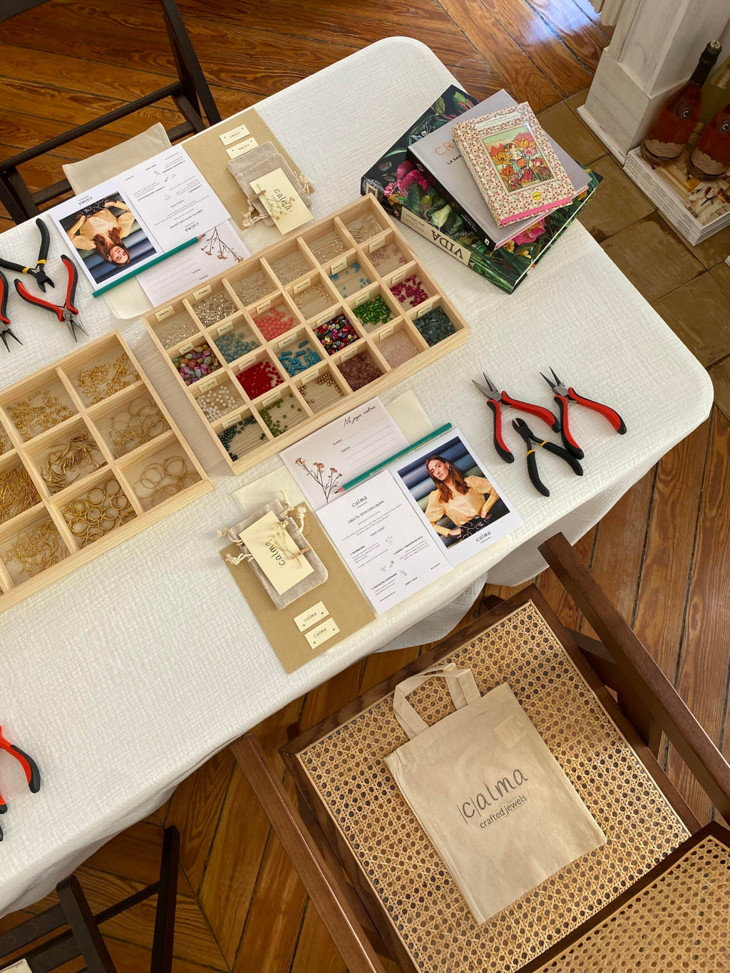 Talleres de joyas para despedidas, cumpleaños, eventos