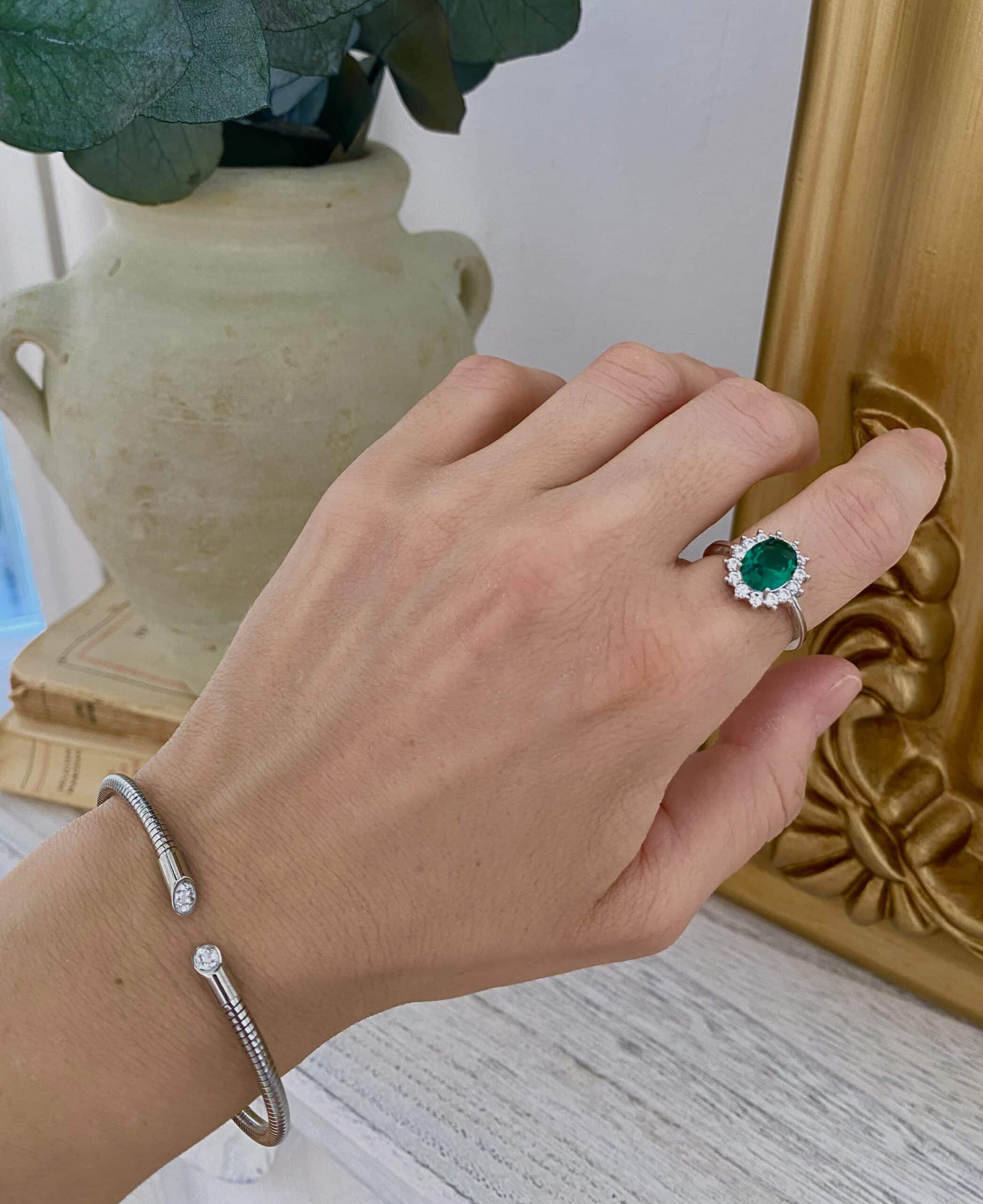 Pulsera Emilie Plateada