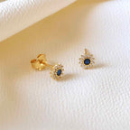 Pendientes Zafiro