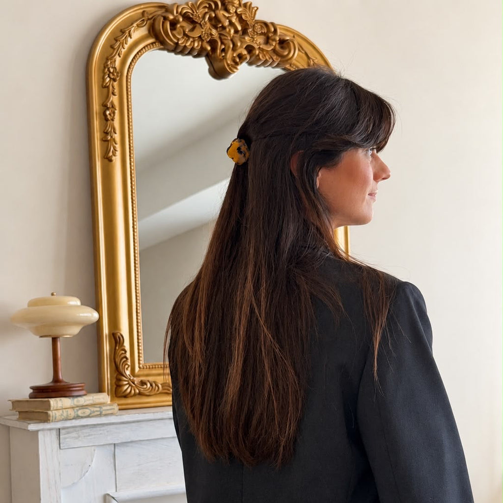 Pinza de pelo concha carey