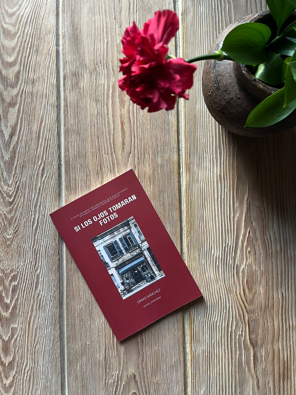 Libro "SI LOS OJOS TOMARAN FOTOS", Dimas Sánchez