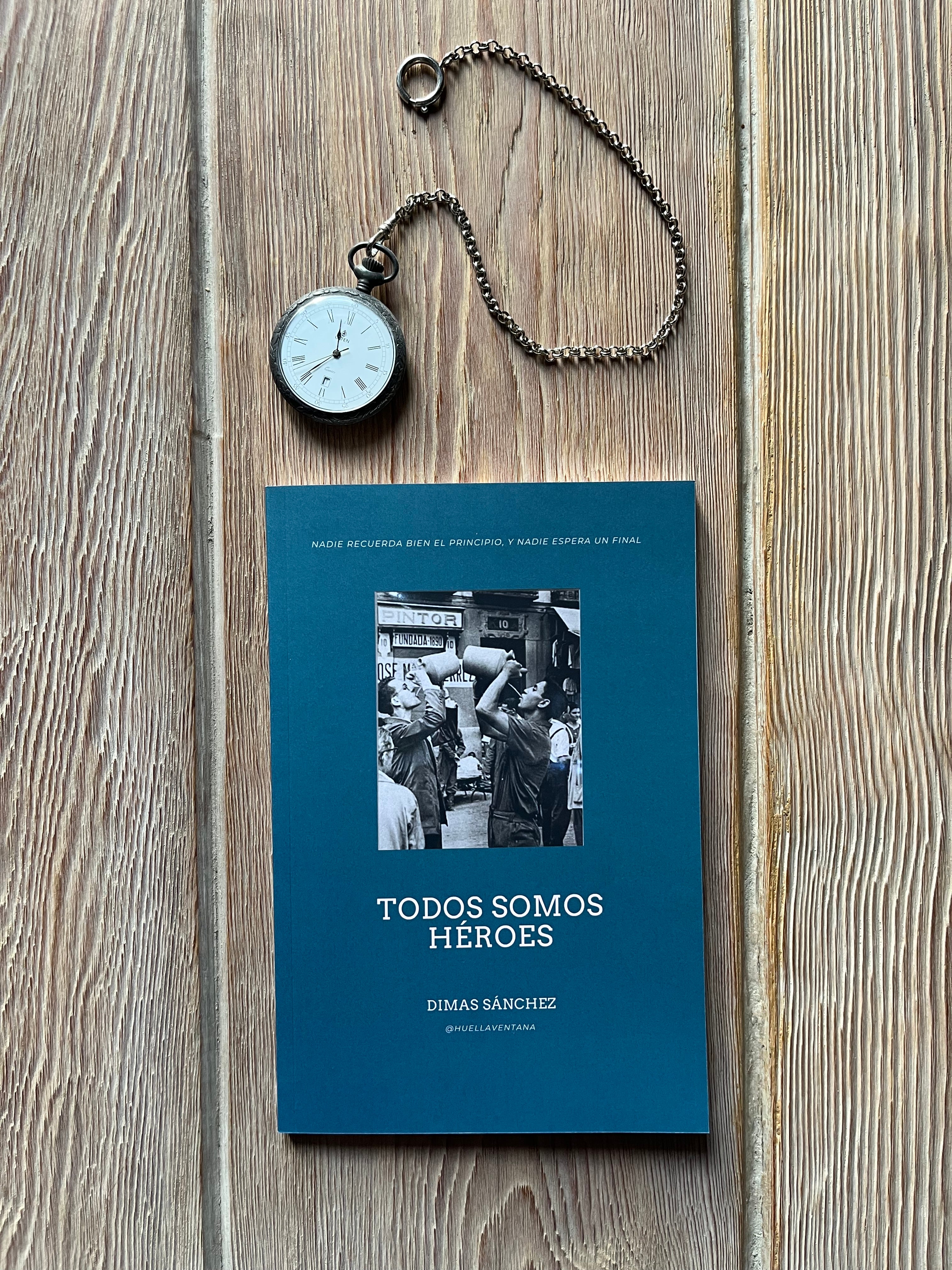 Libro "TODOS SOMOS HÉROES", Dimas Sánchez