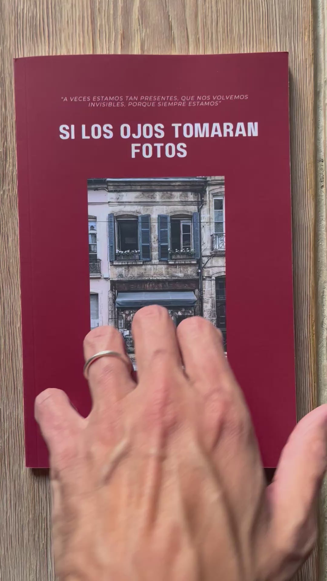 Libro "SI LOS OJOS TOMARAN FOTOS", Dimas Sánchez